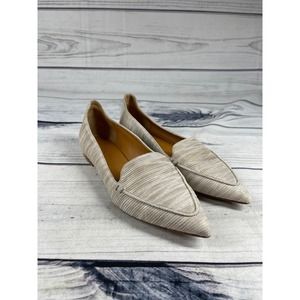 M. Gemi Stellato Sacchetto Shimmer Flats Pointed Toe Size US 7.5
